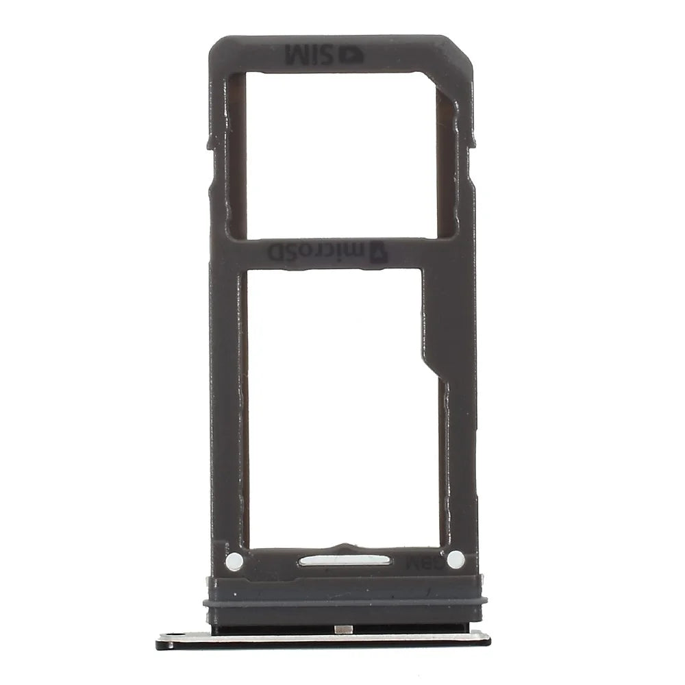 OEM SIM MicroSD Card Tray Slot Holder Part for Samsung Galaxy S8 G950 Single SIM Version - Black - 2