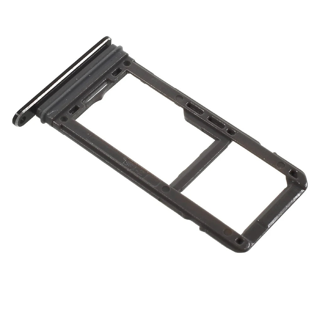 OEM SIM MicroSD Card Tray Slot Holder Part for Samsung Galaxy S8 G950 Single SIM Version - Black - 3