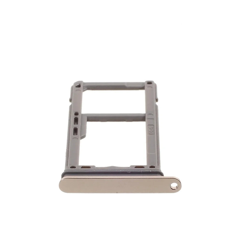 OEM SIM/Micro SD Card Tray Holder for Samsung Galaxy S8/S8 Plus (Single SIM Version) - Gold Color - 4
