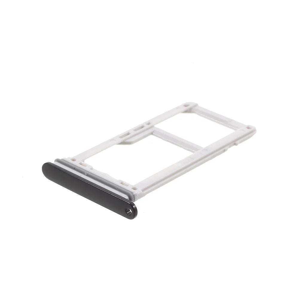 OEM for Samsung Galaxy S8/S8 Plus SIM1 + SIM2/Micro SD Card Tray Holder Replacement - Black - 2