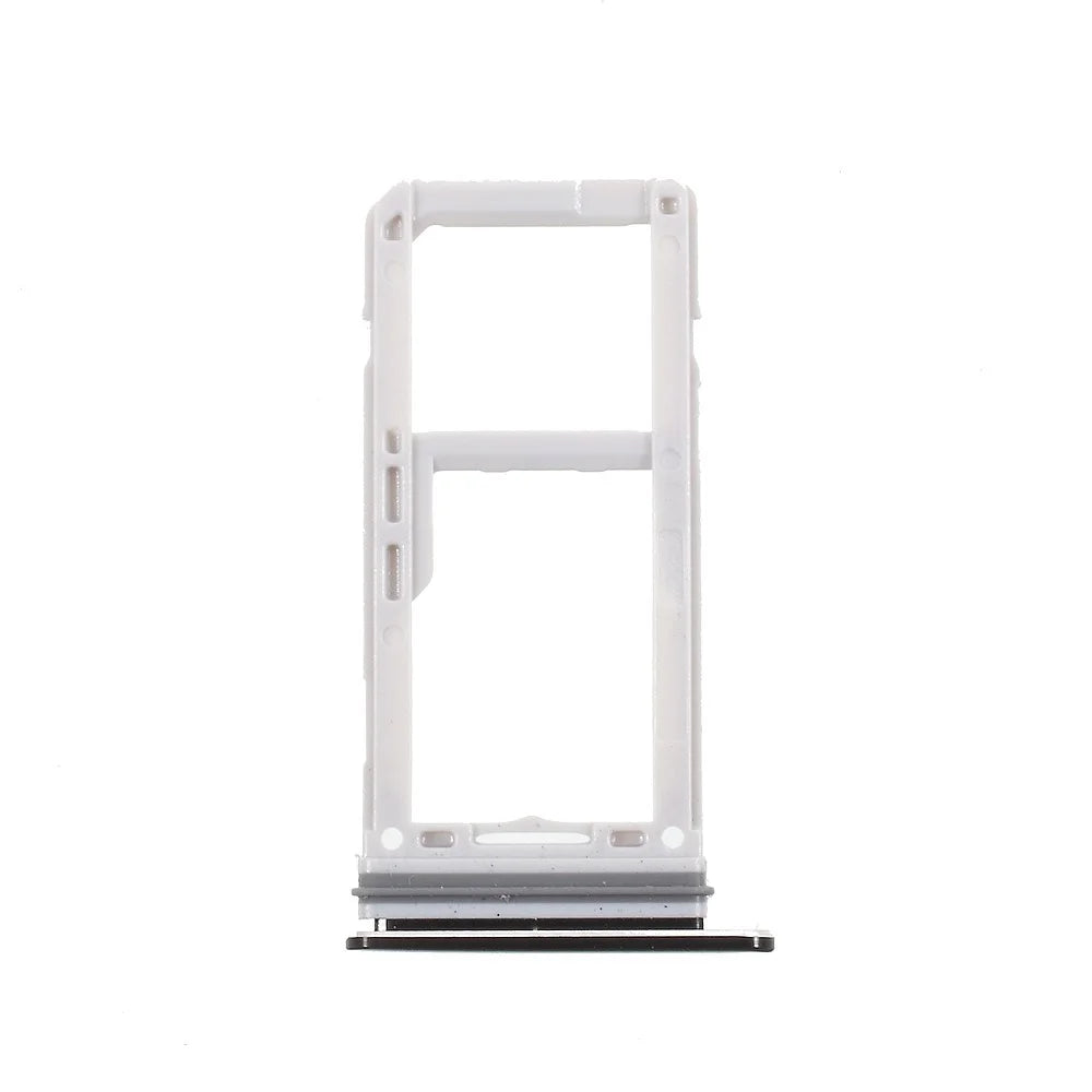 OEM for Samsung Galaxy S8/S8 Plus SIM1 + SIM2/Micro SD Card Tray Holder Replacement - Black - 4