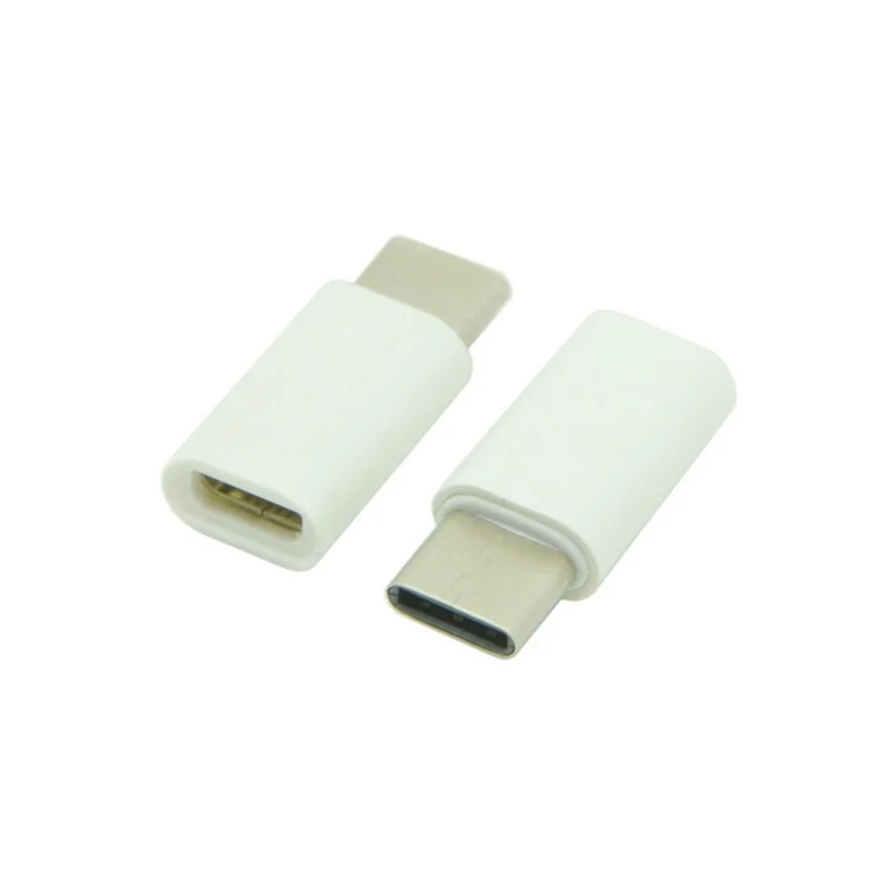 USB 3.1 Type C Male Connector to Micro USB 2.0 5-pin Female Data Adapter - 1