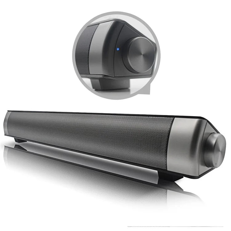 SOUNDBAR CE0150 2.0 Channel USB MP3 Player Bluetooth-compatible Speaker Wireless TV Subwoofer - Black - 1