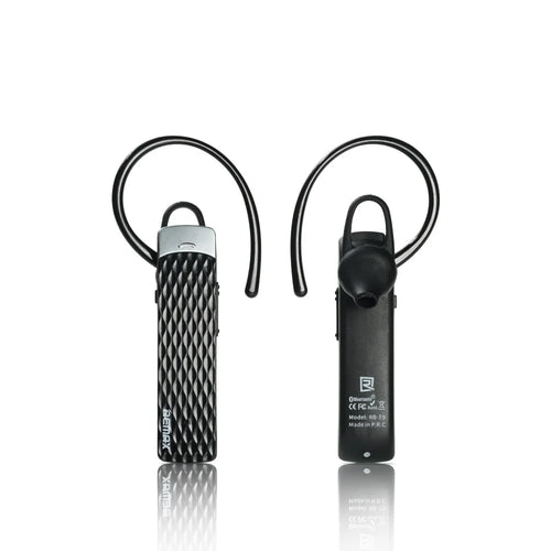 REMAX T9 Wireless Bluetooth-compatible Stereo Headset Headphone with Microphone - Black - 1
