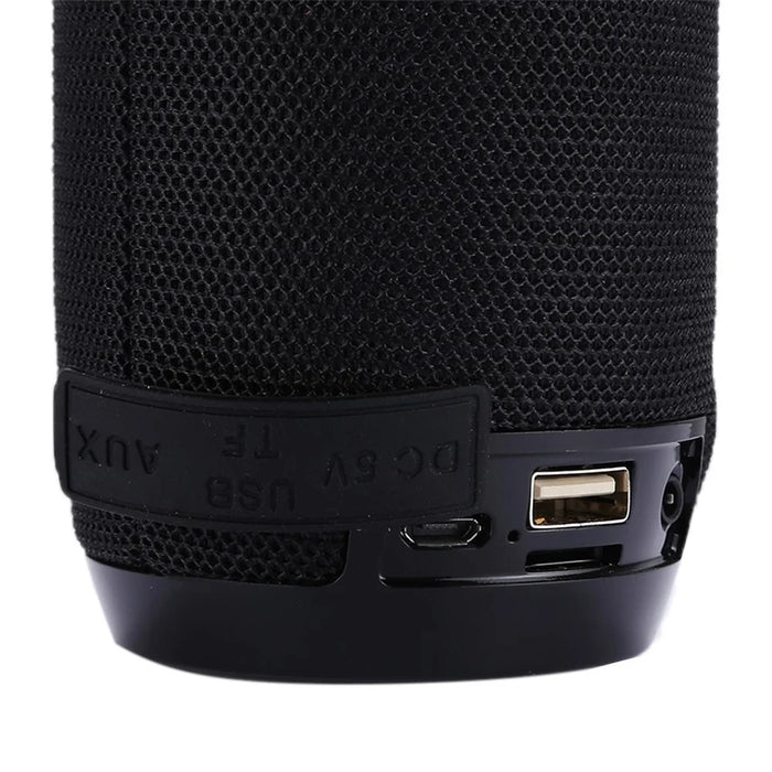 TG106 Portable Multi-function Bluetooth-compatible Speaker with MIC Support TF Card FM Hands-free - Black - 2