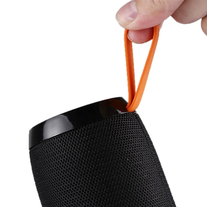 TG106 Portable Multi-function Bluetooth-compatible Speaker with MIC Support TF Card FM Hands-free - Black - 5