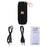 TG106 Portable Multi-function Bluetooth-compatible Speaker with MIC Support TF Card FM Hands-free - Black - 6