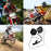 Motorcycle Motorbike Helmet Bluetooth-compatible Headset Wireless Headphone with Mic - 6