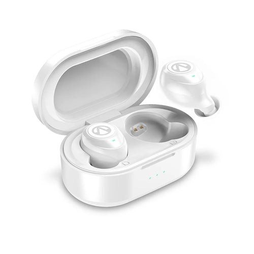 TWS True Wireless Stereo Bluetooth-compatible 5.0 Earphones with Charging Box - White - 1
