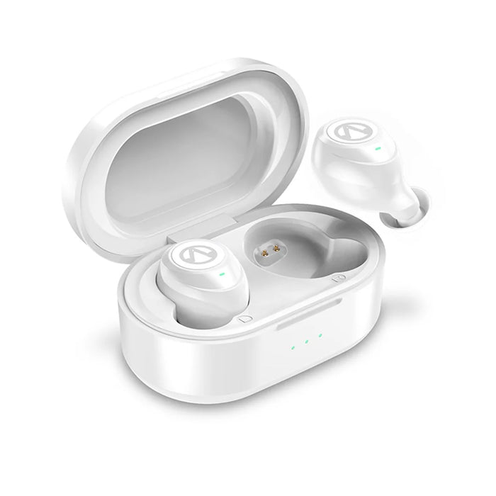 TWS True Wireless Stereo Bluetooth-compatible 5.0 Earphones with Charging Box - White - 1