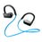 K98 Bluetooth-compatible 5.0 Wireless Neckband Headphones CVC 6.0 Noise Cancelling - Blue - 2