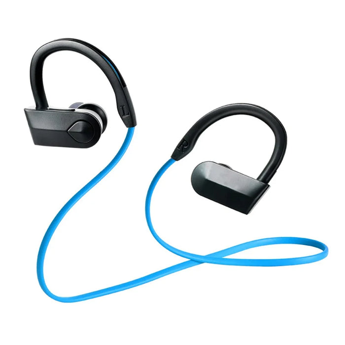 K98 Bluetooth-compatible 5.0 Wireless Neckband Headphones CVC 6.0 Noise Cancelling - Blue - 2