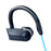 K98 Bluetooth-compatible 5.0 Wireless Neckband Headphones CVC 6.0 Noise Cancelling - Blue - 4