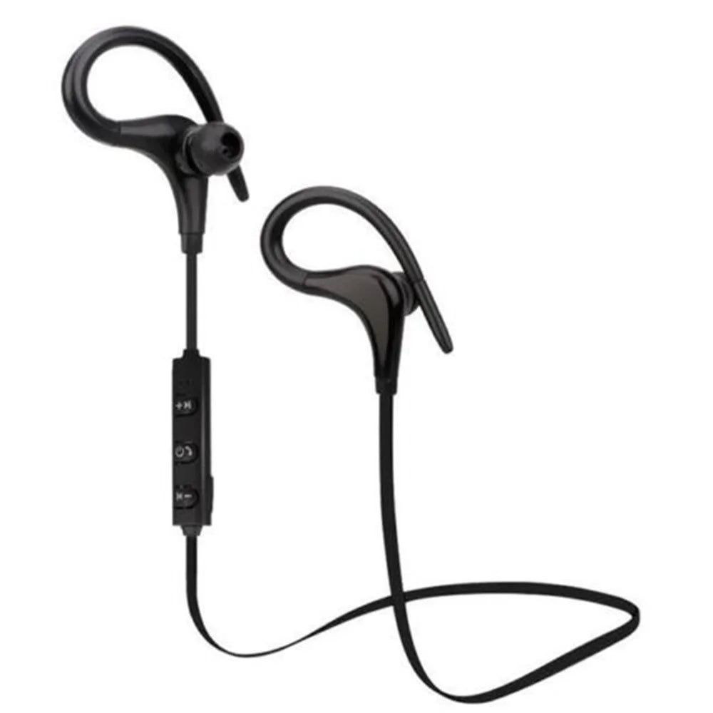 Wireless Bluetooth-compatible Headphones Headset Sports Earphones - Black - 1