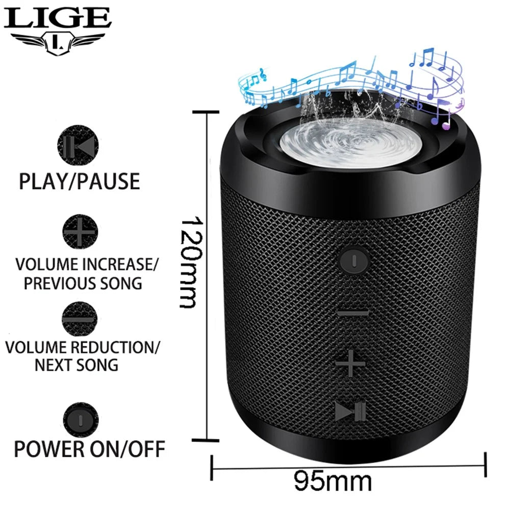 Portable Wireless FM Desktop Subwoofer Stero Bluetooth-compatible Speaker - 2
