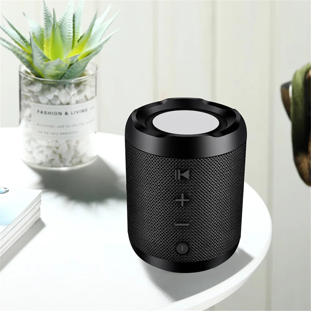 Portable Wireless FM Desktop Subwoofer Stero Bluetooth-compatible Speaker - 4