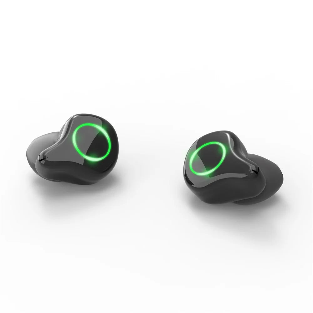 JEDXR5 TWS5.0 Wireless Bluetooth-compatible Headset Headphone with Charging Box - Black - 4