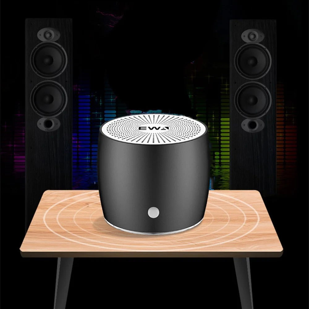 EWA A103 Bluetooth-compatible 4.0 Mini Speaker HiFi Stereo Subwoofer Wireless Speaker - Grey - 1