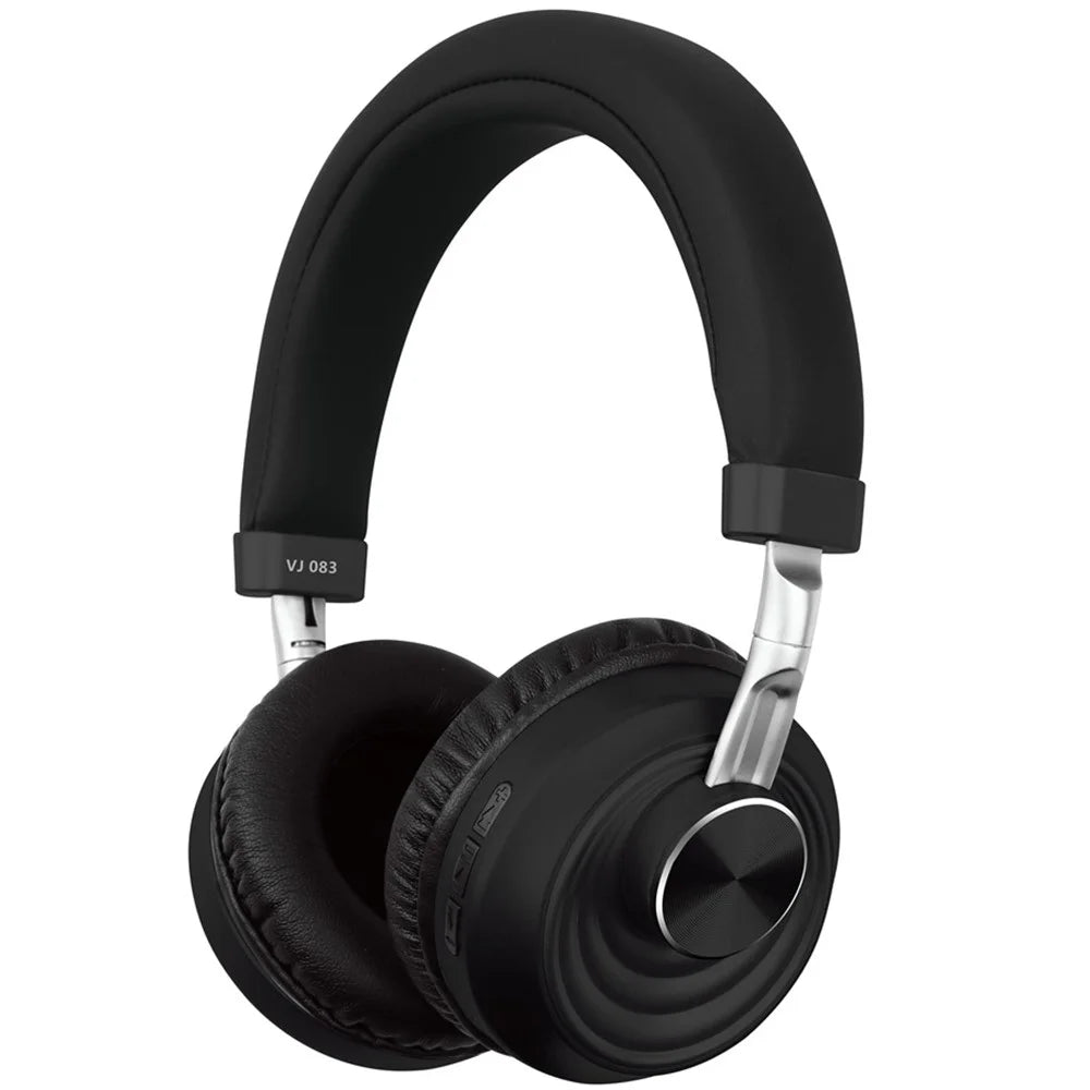 VJ083 Folding Wireless Headset Competitive Gaming Bluetooth-compatible Headsets - Black - 1