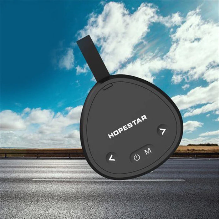 HOPESTAR P14 Outdoor Waterproof Bluetooth-compatible Speaker Portable Wireless Triangle Sound Bar Box Stereo Subwoofer - Blue - 5
