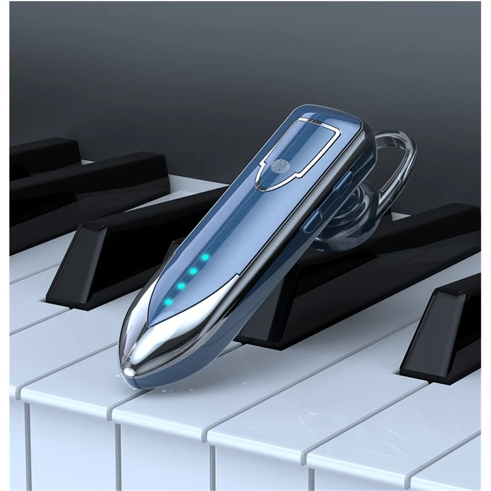 ME-3 Single Bluetooth-compatible 5.0 Headset HiFi Sound Business TWS Wireless Earphone - Blue - 2