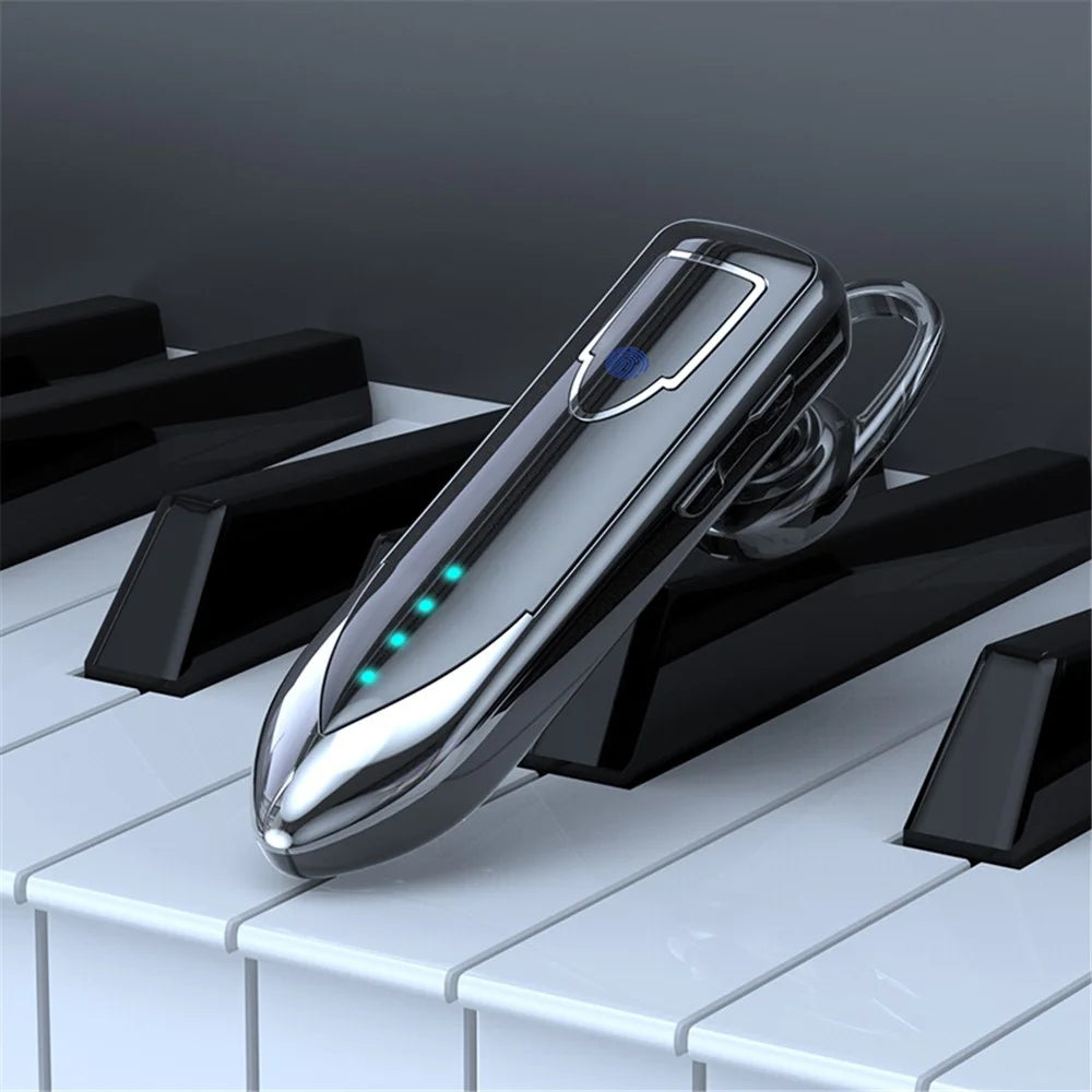 ME-3 Single Bluetooth-compatible 5.0 Headset HiFi Sound Business TWS Wireless Earphone - Blue - 6
