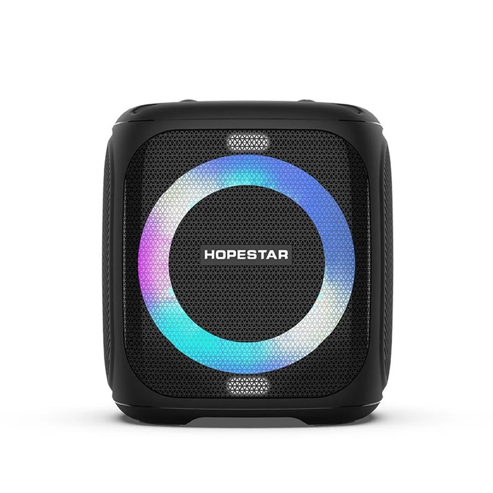 HOPESTAR Party100 Multi-function 50W High Power Bluetooth-compatible Speaker Portable Outdoor K Song Subwoofer - Black - 1