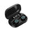 A42 TWS Bluetooth-compatible 5.0 Wireless Earphones Touch Control Earbuds with LED Display - Black - 1