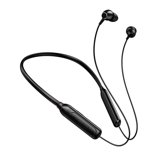 M61 Bluetooth-compatible 5.1 Neck-mounted Earphone Stereo Wireless Magnetic Suction Sports Headset Earbuds - Black - 1