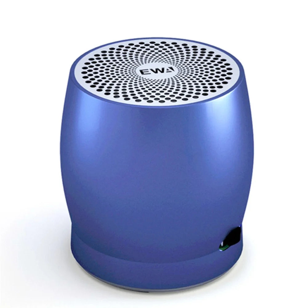 EWA A1 Portable TWS Bluetooth-compatible Wireless Speaker Outdoor Waterproof TF Stereo Music Subwoofer (CE Certificated) - Blue - 1