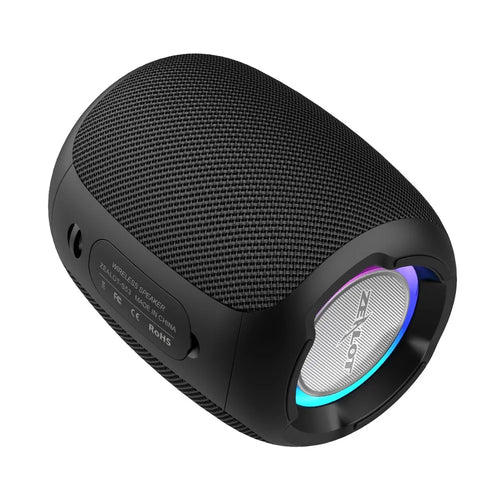 ZEALOT S53 20W Portable TWS Wireless Speaker Outdoor Waterproof Bluetooth-compatible Stereo Music Subwoofer - Black - 1