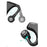 V10P Business Single Ear Wireless Bluetooth-compatible Earhook Headset Voice Prompt Hands-free Call Music Earphone - Black - 3