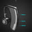 V10P Business Single Ear Wireless Bluetooth-compatible Earhook Headset Voice Prompt Hands-free Call Music Earphone - Black - 6