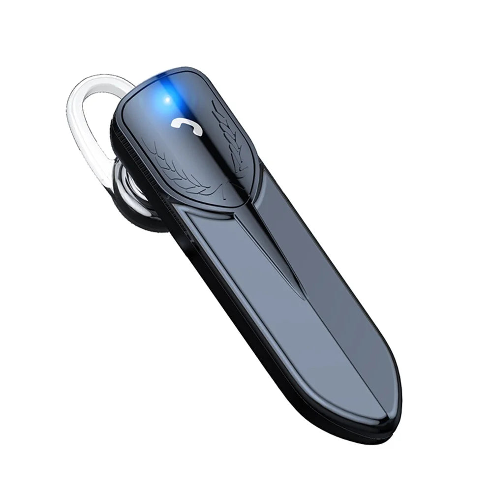 M81 Business Single Ear Wireless Bluetooth-compatible 5.2 Headset Hands-free Call Music Stereo Earphone - Black - 1