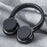 A53 Bluetooth-compatible Wireless Headphone Stereo Music Calling TF Card FM Radio Headset - Black - 7