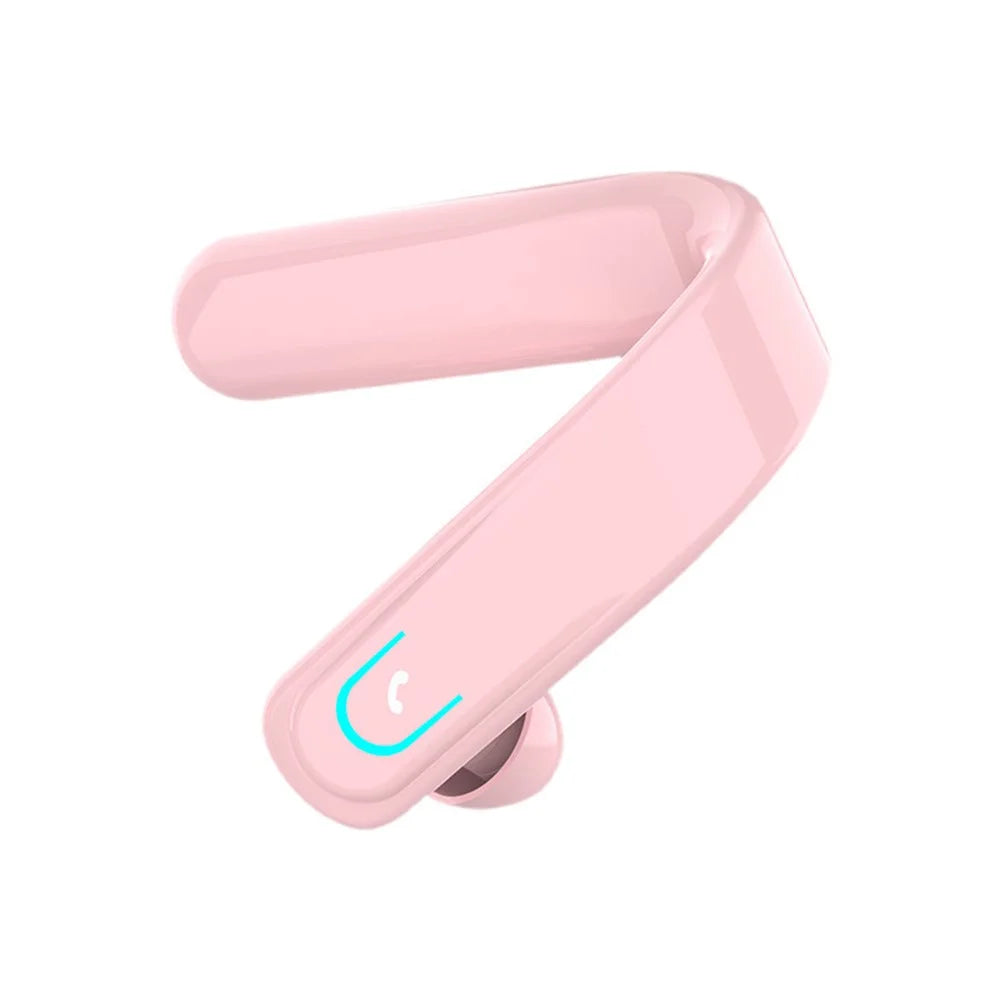 YX18 Wireless Bluetooth-compatible Headphones Sports Music Earphones for iOS Android - Pink - 1