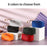 T&G TG296 Portable Bluetooth-compatible Speaker Waterproof Wireless Speaker Support TF Card/FM/3.5mm AUX/U Disk/Hard Disk/Hands-Free Calling (CE) - Black - 6