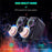 ONIKUMA L6 USB Wired Powered Laptop Notebook Computer Speaker 3D Stereo Sound Effect RGB Atmosphere Lights with One-Knob Control - 5
