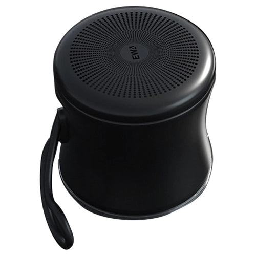 EWA A119 Portable Wireless Bluetooth-compatible Speaker IPX7 Waterproof Ultra Small Speaker Metal Case Sound Amp for Laptops Mobile Phones - Black - 1