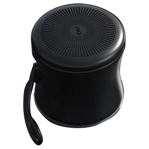 EWA A119 Portable Wireless Bluetooth-compatible Speaker IPX7 Waterproof Ultra Small Speaker Metal Case Sound Amp for Laptops Mobile Phones - Black - 1