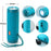 T&G TG312 Portable Bluetooth-compatible Speaker Wireless Bike FM Radio Outdoor Waterproof Soundbar Loudspeaker with Flashlight - Blue - 6