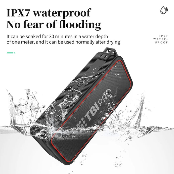 CYBORIS CYB-X7 Portable TWS Bluetooth-compatible Speaker Power Bank Support NFC Touch Connection - 5