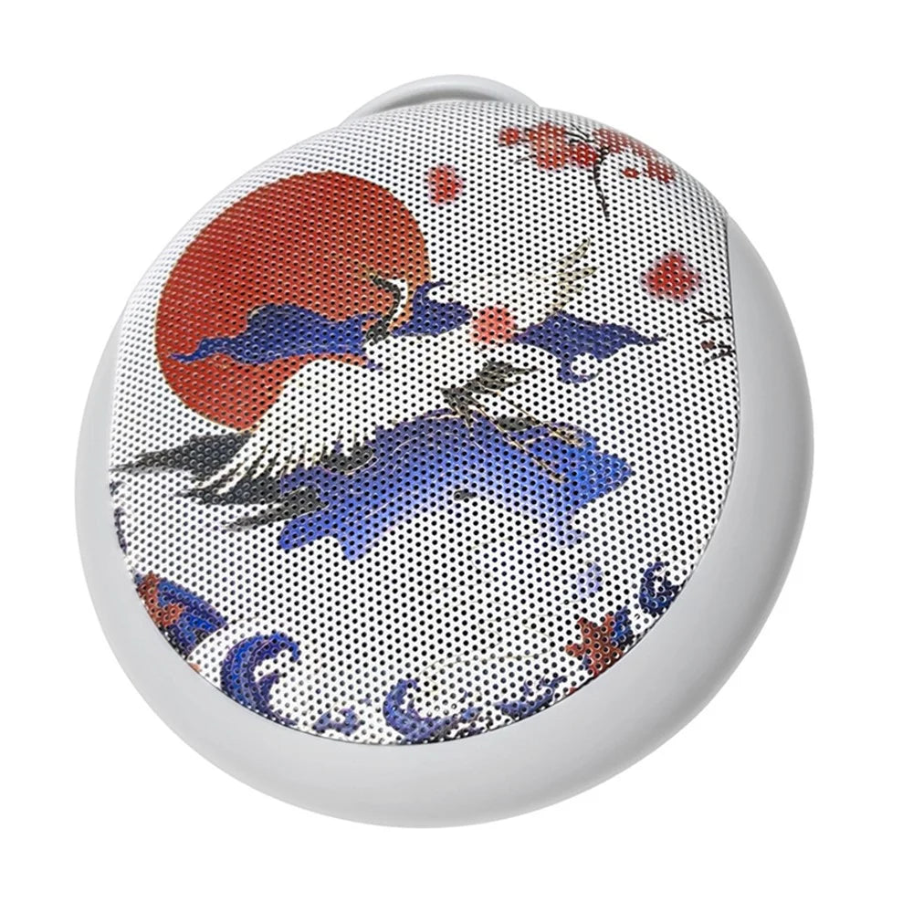 CYBORIS CYB-T201 Chinese Style Bluetooth-compatible Speaker IPX7 Waterproof Wireless Speaker Portable Sound Amplifier with FM Radio Function - 2