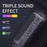CYBORIS CYB-S7 RGB 40W Subwoofer IPX7 Waterproof TWS Bluetooth-compatible Speaker - 4