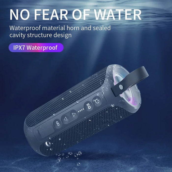 CYBORIS CYB-S7 RGB 40W Subwoofer IPX7 Waterproof TWS Bluetooth-compatible Speaker - 6