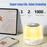JY12 Portable Mini Speaker with 360 Degrees Full-screen RGB LED Light Multi-Color Changing Wireless Bluetooth-compatible Subwoofer - White - 3