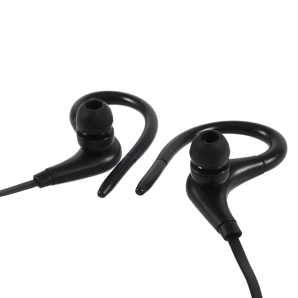Q10 Wireless Bluetooth-compatible Sports Stereo Earphone Neck Hanging Headset Headphone with Mic - Black - 4