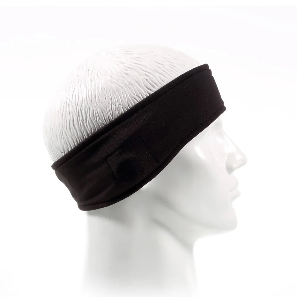 Sports Headband Wireless Bluetooth-compatible Headphone Hands-free Call Music Player with Mic - Black - 2