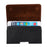 Genuine Leather Case Belt Clip Holster Pouch for iPhone Huawei Xiaomi Samsung Etc - Black - 5