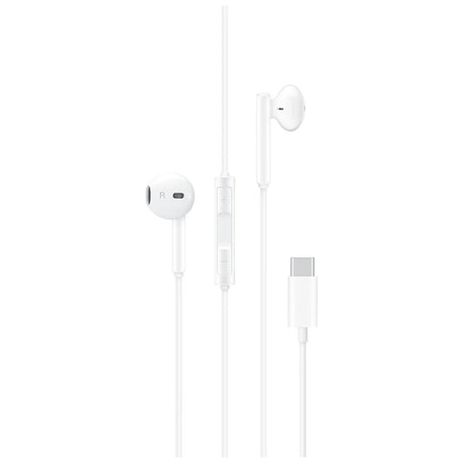 HUAWEI CM33 Type-C In-ear Earphone Wired Headset Classic Headphones with Microphone for Huawei Samsung (Chinese Version) - White - 2